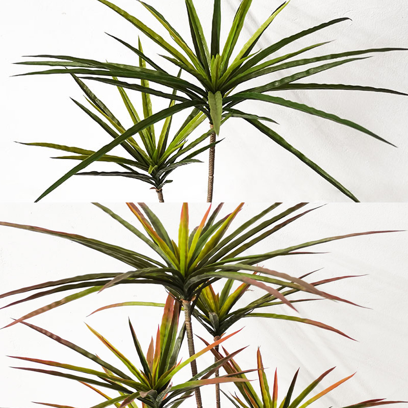 大きな人工植物,90-120cm,植物,熱帯の鉢植え,偽のプ - Dracaena Marginata のレビューと価格
