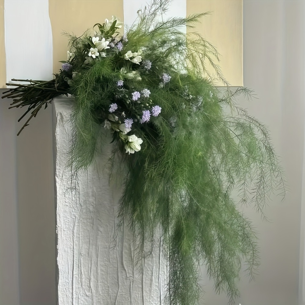 3 個の人工リードグラスガーランド、耐久性があり、結婚式、記 - Dracaena Marginata のレビューと価格