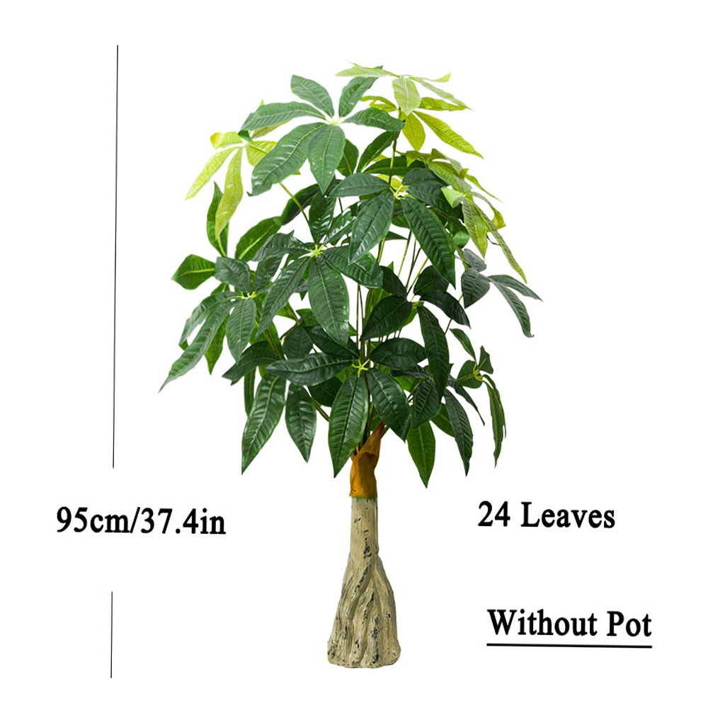 プラスチック製人工金のなる木 65-95cm フェイクモンス - Dracaena Marginata のレビューと価格