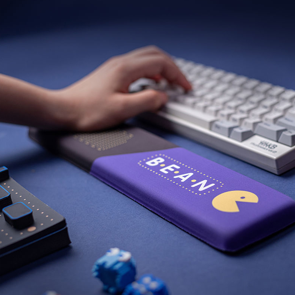 キーボードリストレストパッドマウスパッド低反発ハンドサポート - Tradescantia Purple のレビューと価格